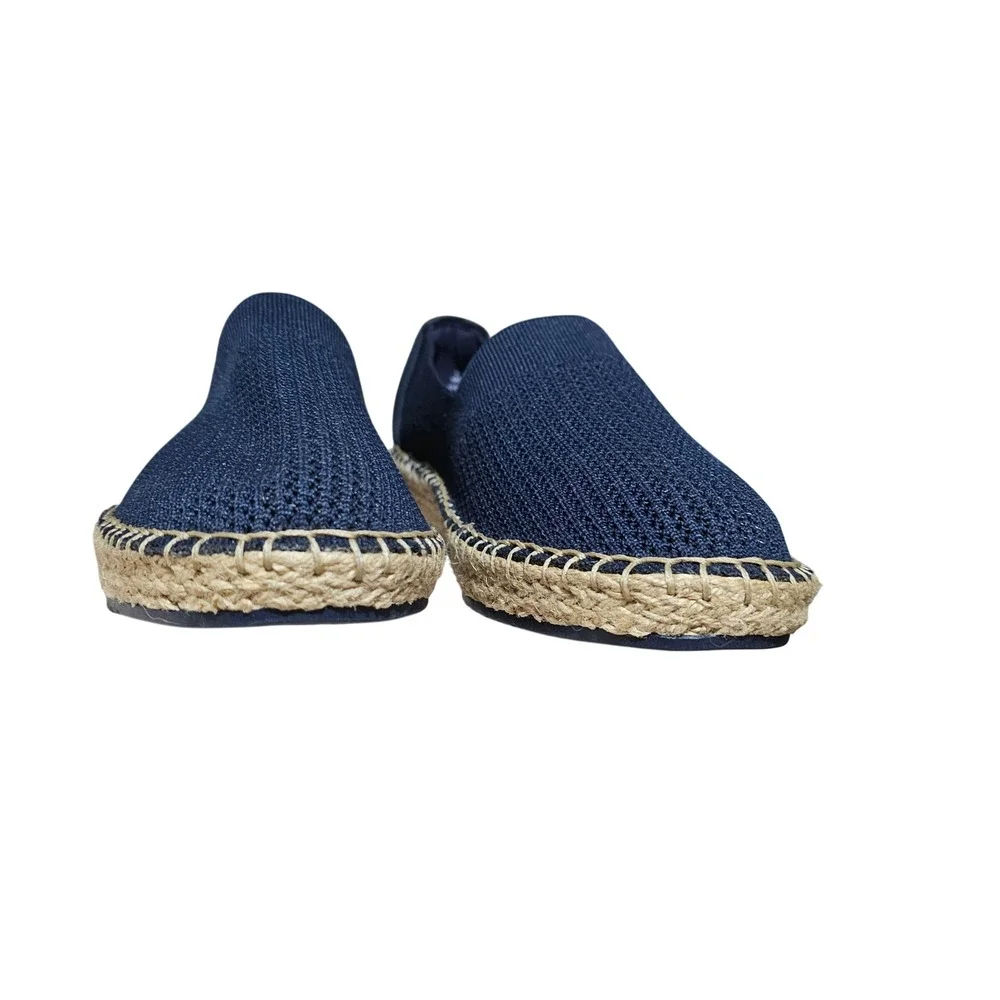 Cole Haan - Cloudfeel Stitchlite - Espadrille Knit Loafer shoe Navy Blue Size 8B